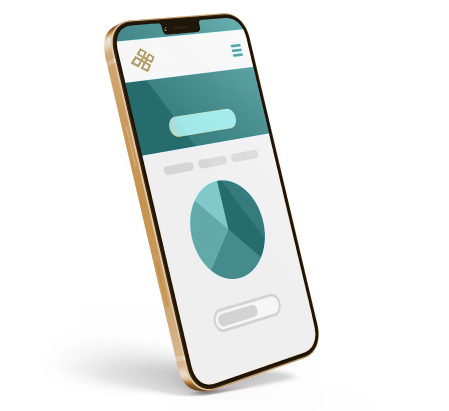 Mockup Omat Sivut palvelusta mobiilissa Mockup Omat Sivut palvelusta mobiilissa