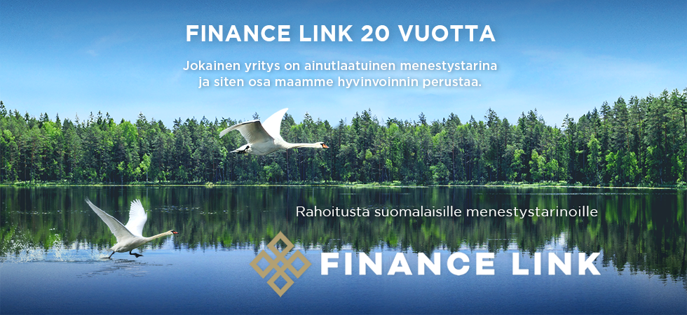 20-vuotisjuhlavuottaan viettävä Finance Link: Jokainen suomalaisyritys on menestystarina